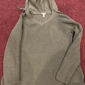 Green Hoodie never worn